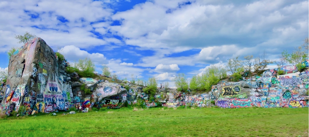 Quincy Quarry Graffiti Reservation Quincy MA