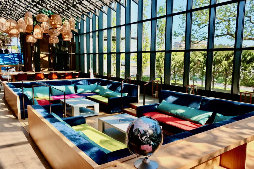 Lobby of The Asbury Hotel NJ