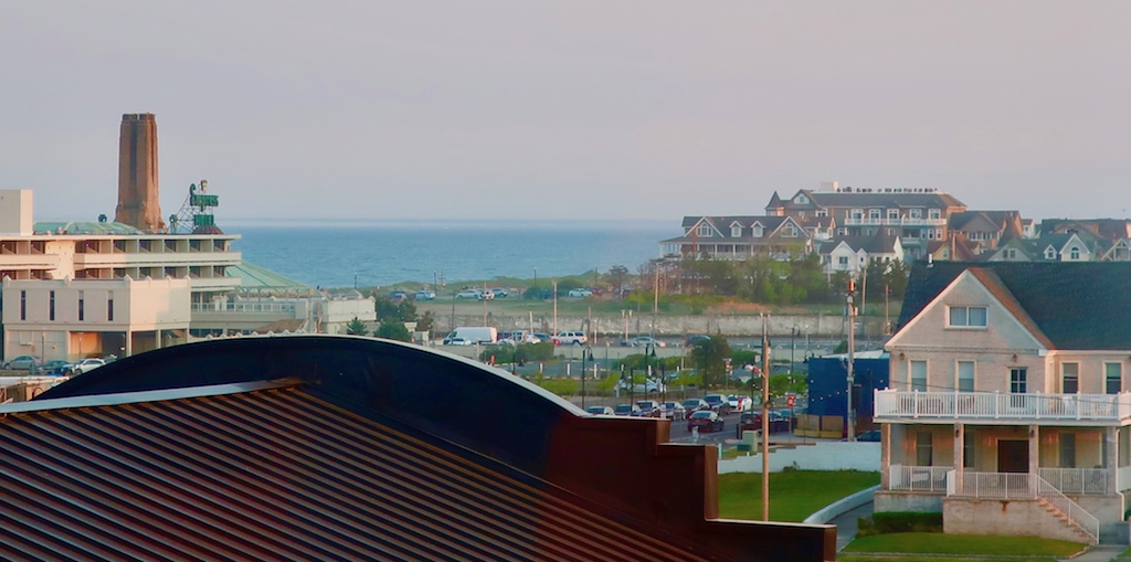 View of the ocean from Panoramic Suite The Asbury Hotel NJ