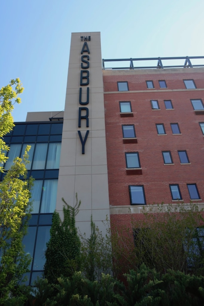 The Asbury Hotel exterior shot