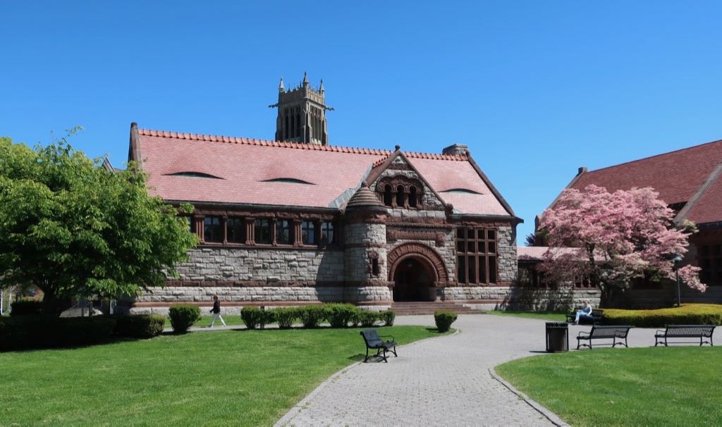 Thomas Crane Library designed by H.H. Richardson Quincy MA