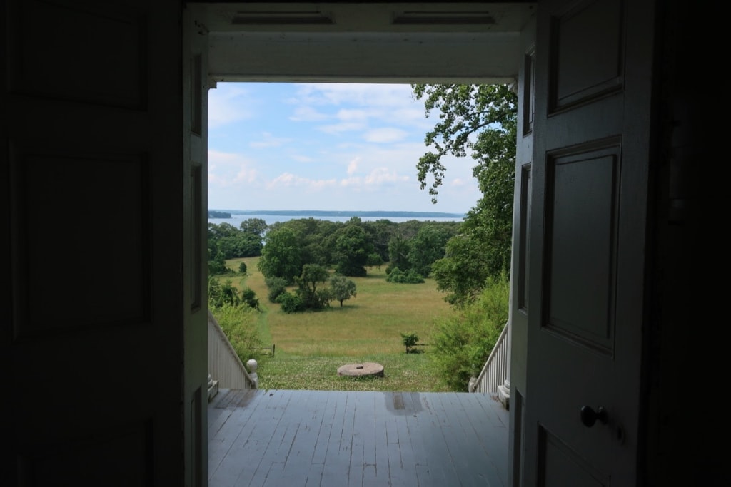 Potomac River View from Mt. Avertine Mansion Chapman SP MD