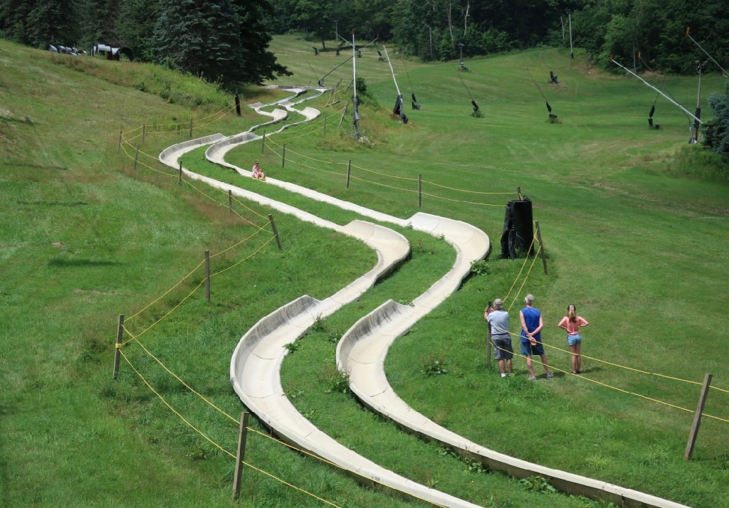 Alpine Slide at Seven Springs Mountain Resort PA