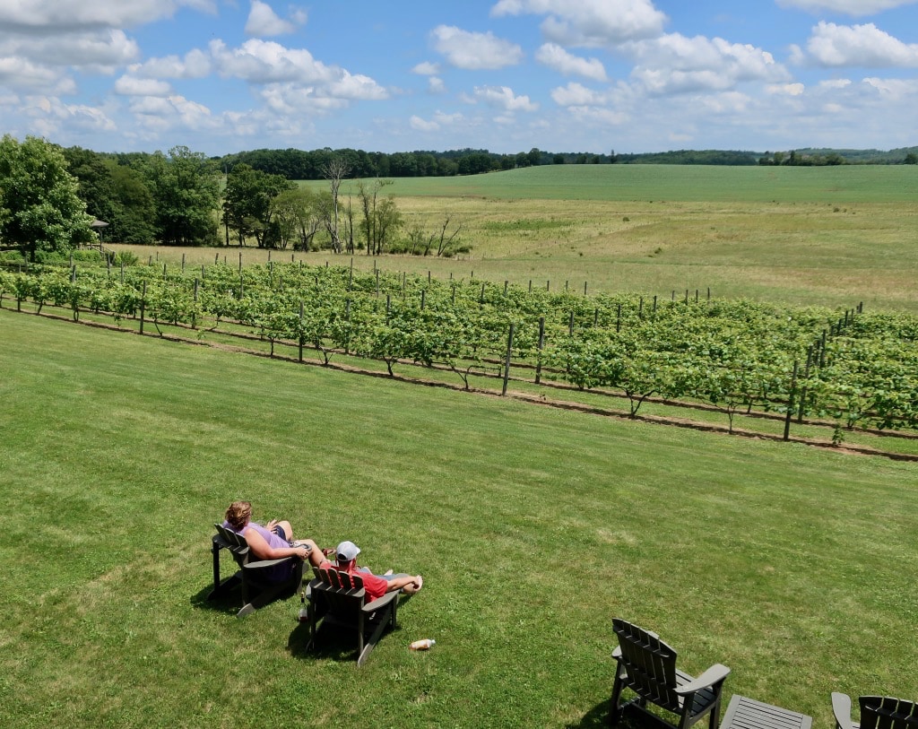 Glades Pike Winery views PA