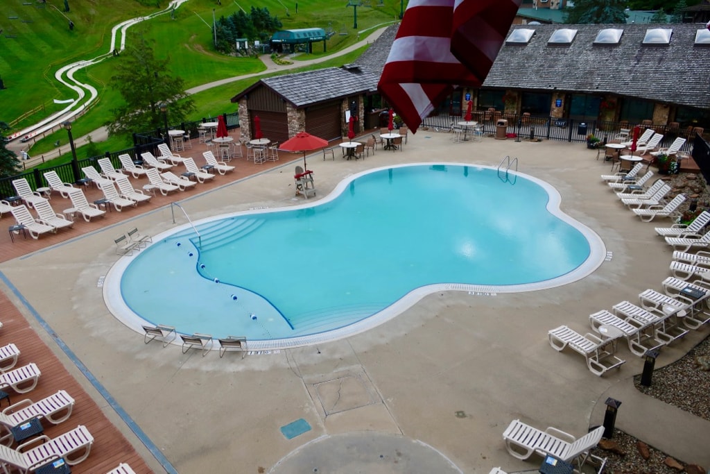 Hotel pool at SSMR PA