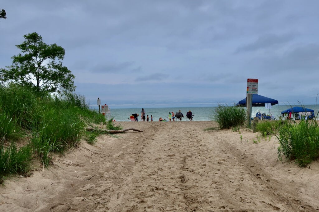 Presque Isle Park Beach, Erie PA