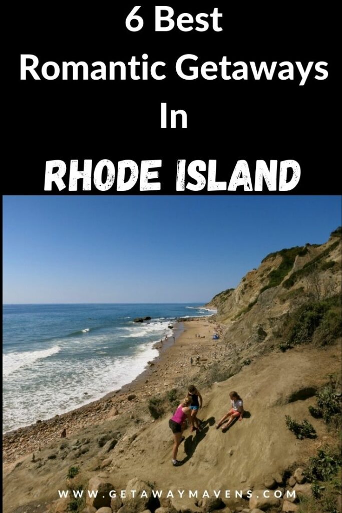 Romantic Rhode Island Pin