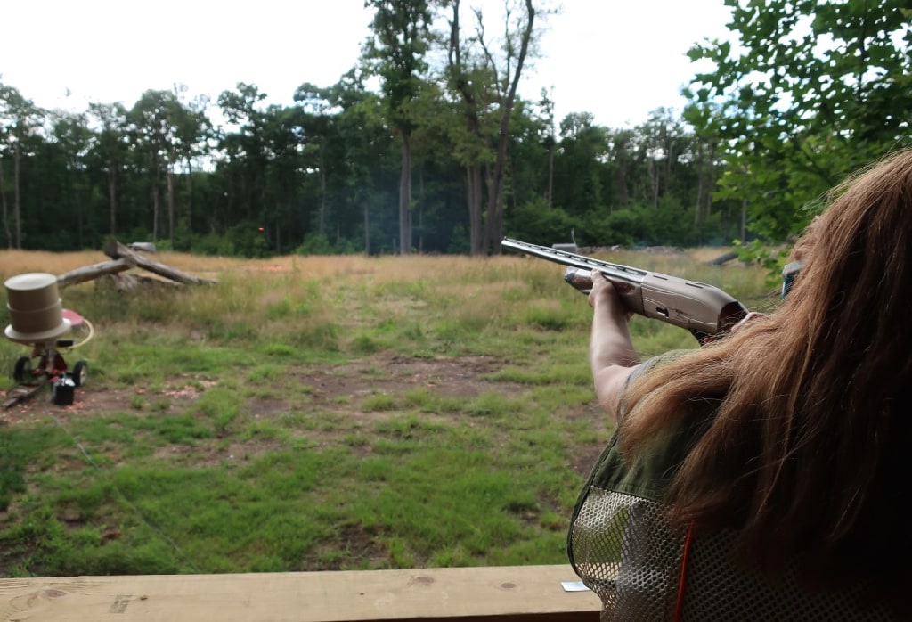 Shooting Clay Station at Seven Springs Mountain Resort PA