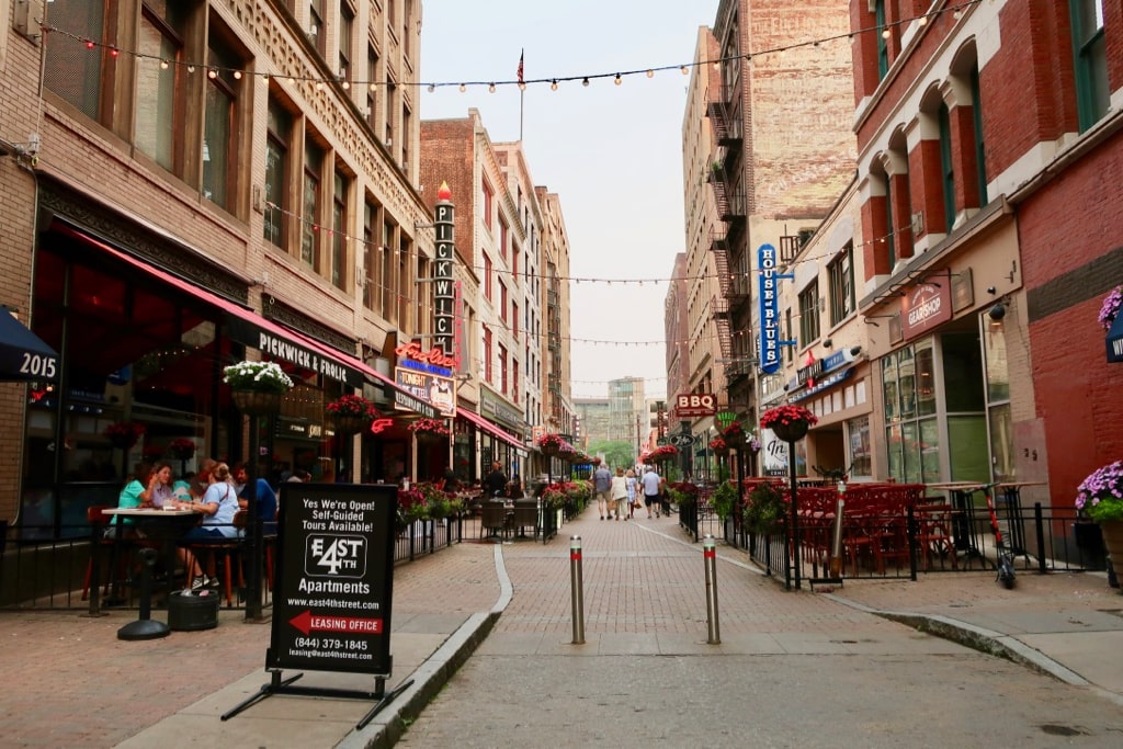 East 4th St. Pedestrian Mall Cleveland OH