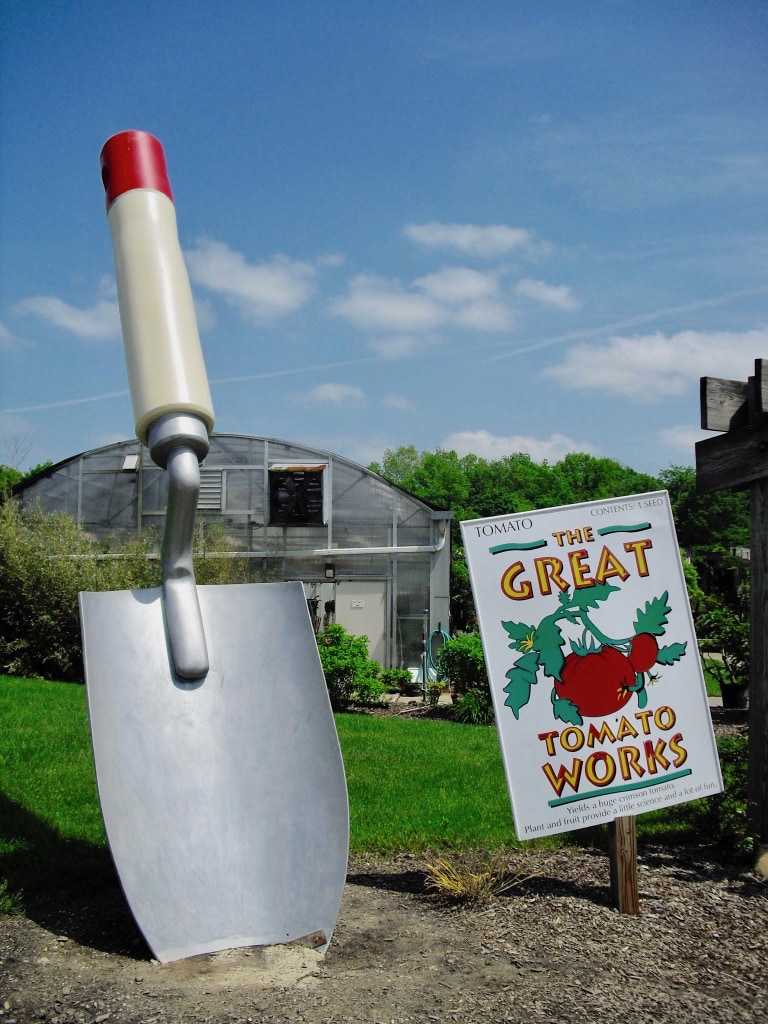 Farming exhibit at Metroparks Farmpark Kirtland OH