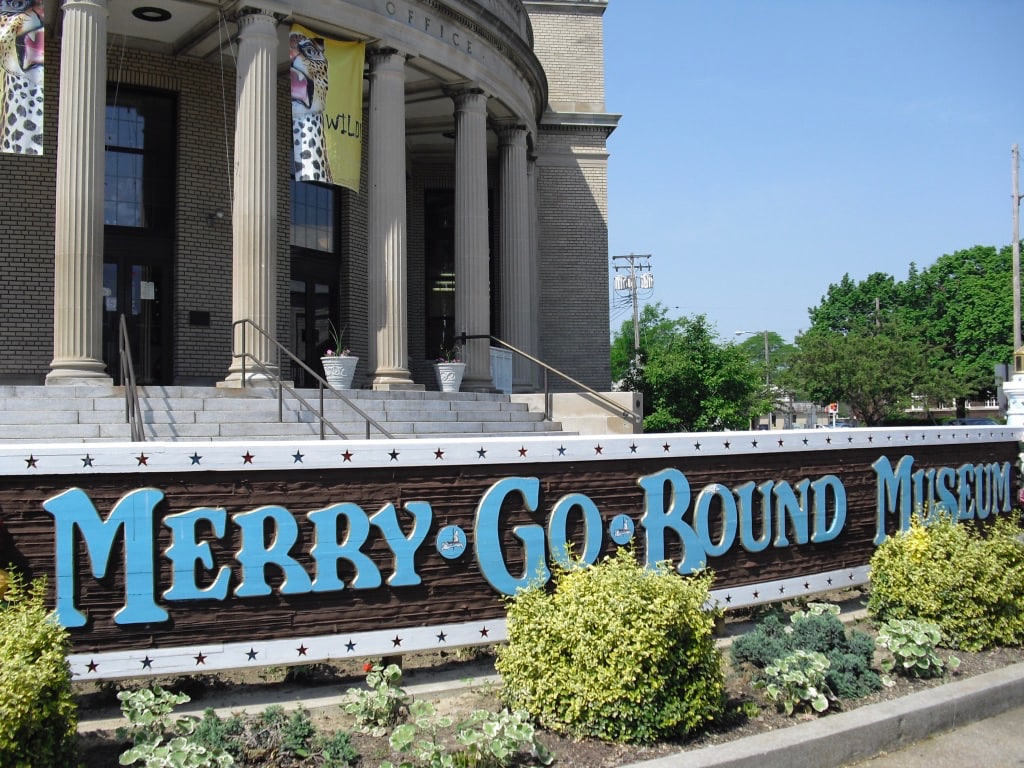 Merry Go Round Museum in old Sandusky OH Post Office