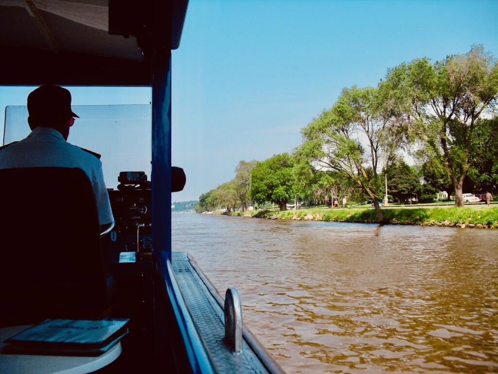 Channel Cat river taxi Moline IL