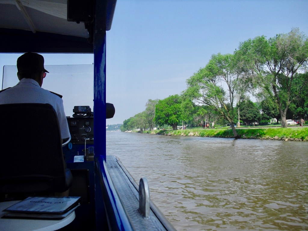 On Channel Cat Water Taxi Moline IL