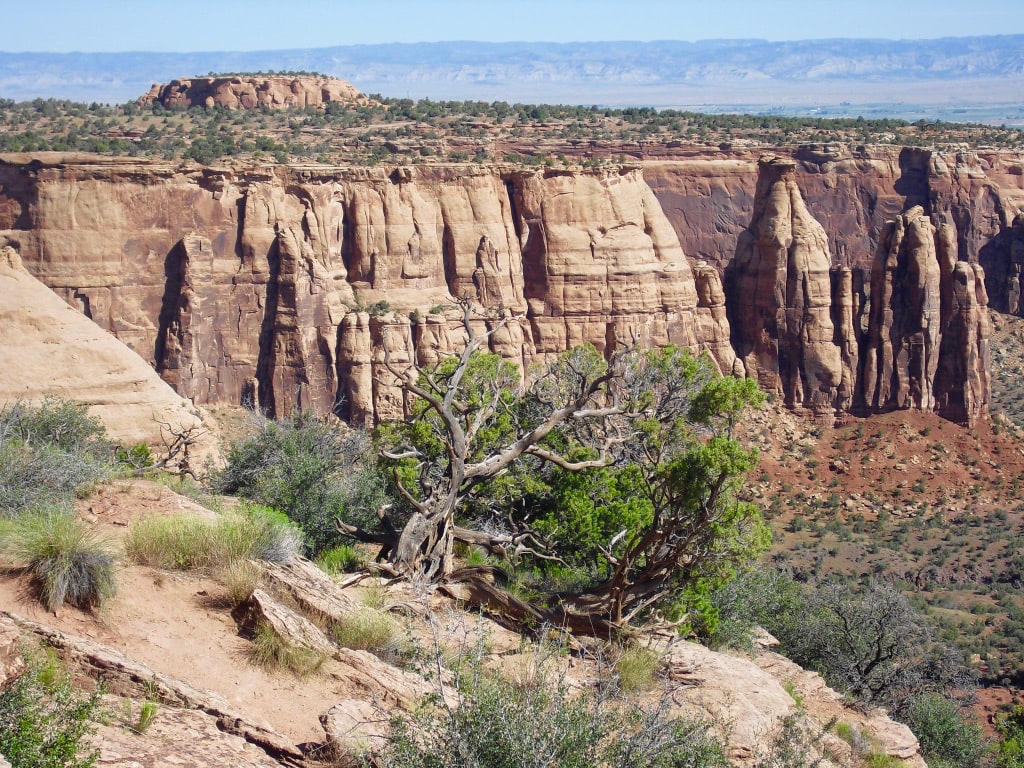 Colorado National Monument rock formations