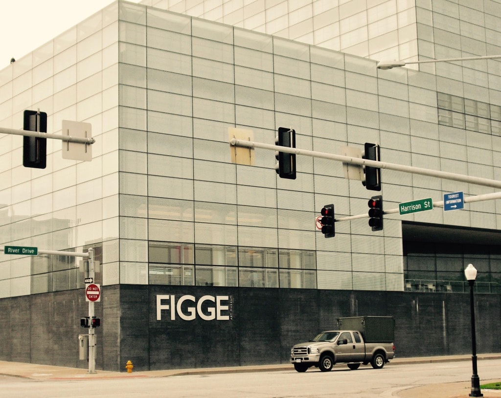 Figge Art Museum exterior Davenport IA