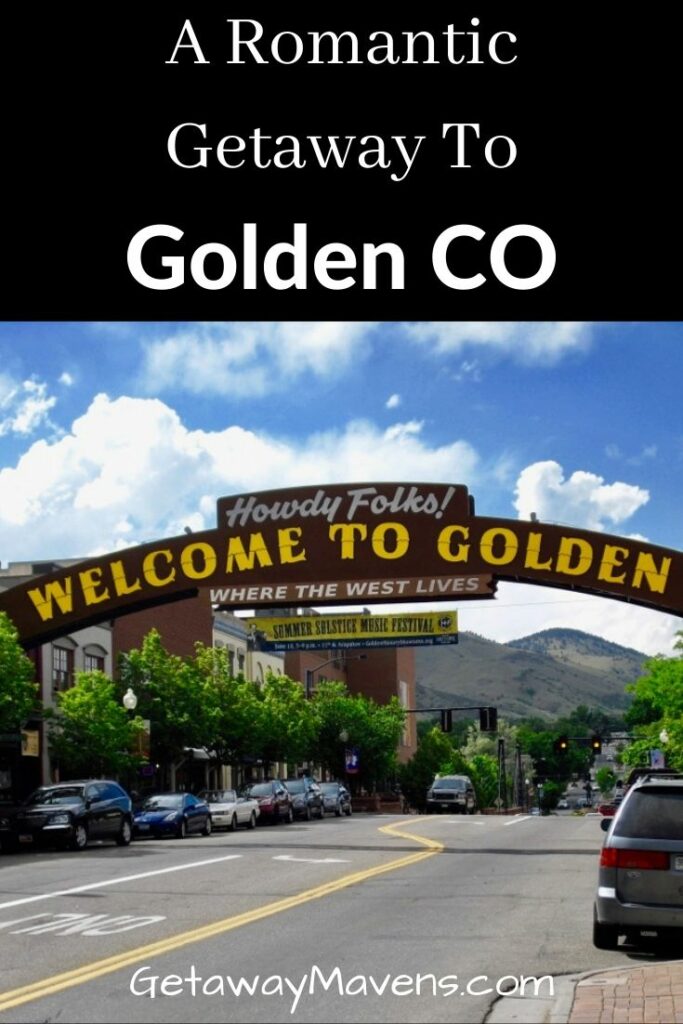 Golden CO Getaway Pin