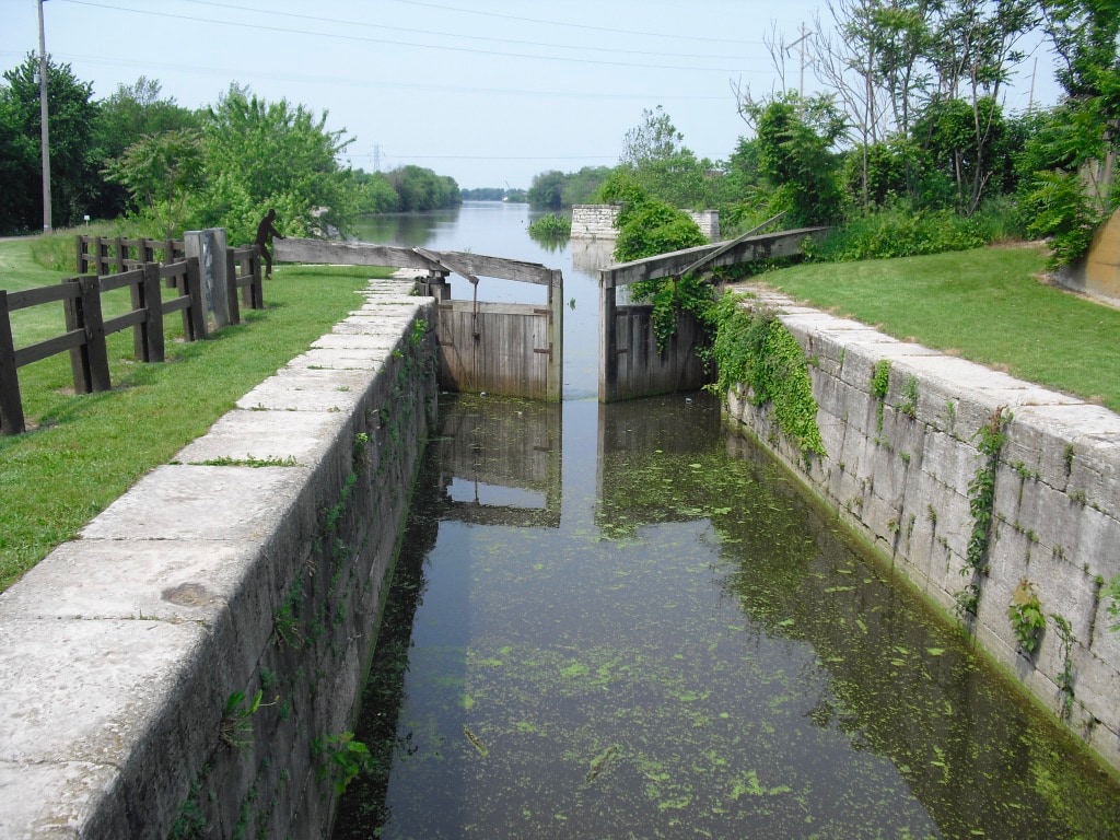 Lock on I and M Canal LaSalle IL