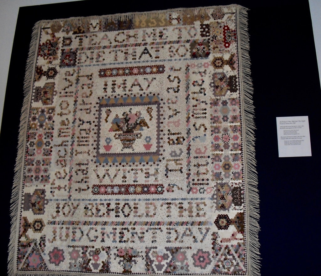 Antique quilt at International Quilt Museum Lincoln NE