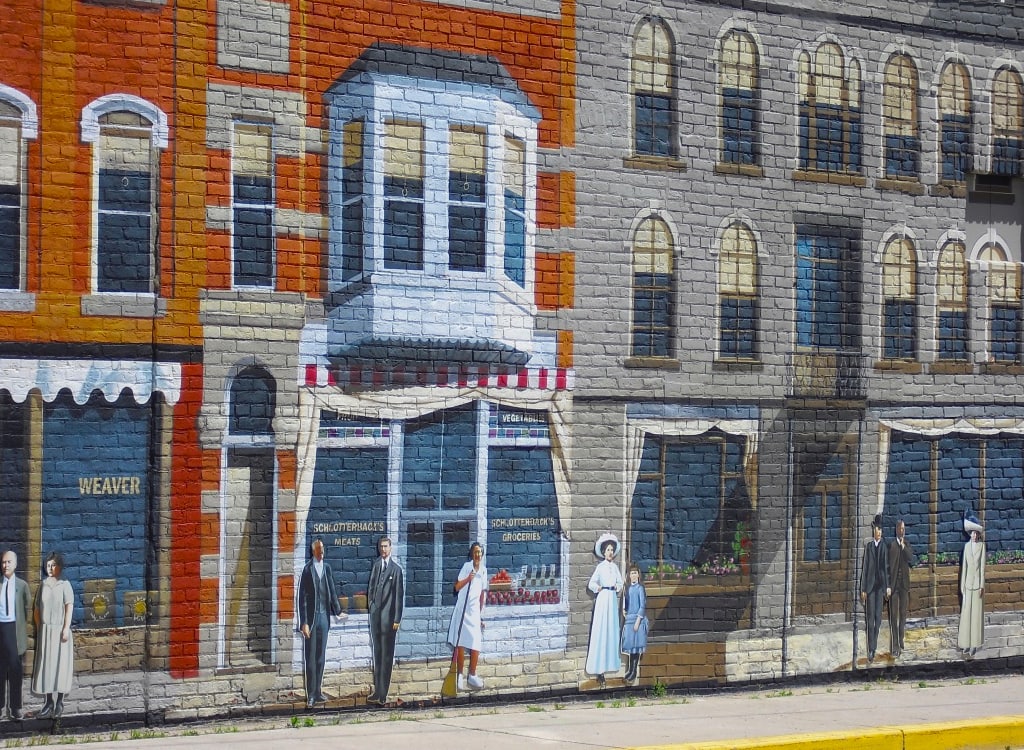 Jewish Merchants showcased on Ligonier IN murals