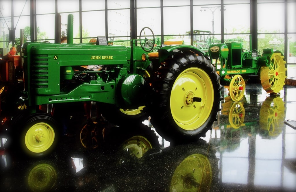 John Deere Equipment in World Headquarters Moline IL