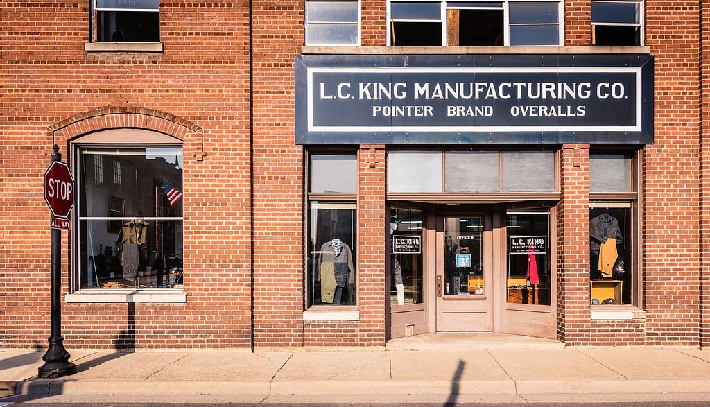 L.C. King Manufacturing factory store.