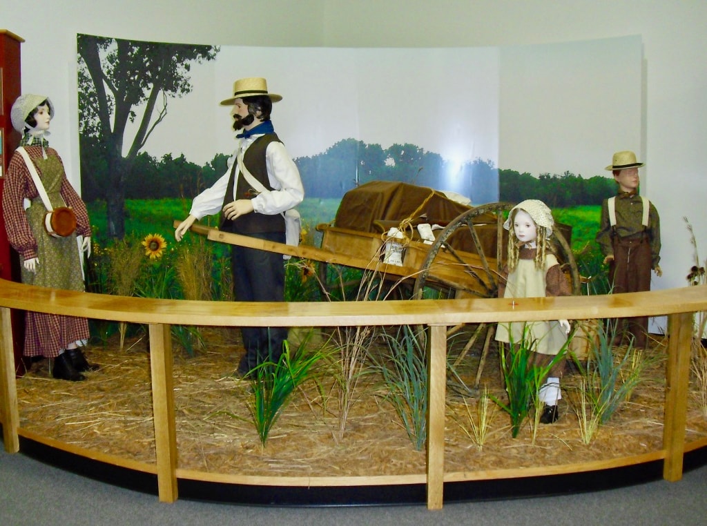 Mormon Handcart Diorama Coralville IA