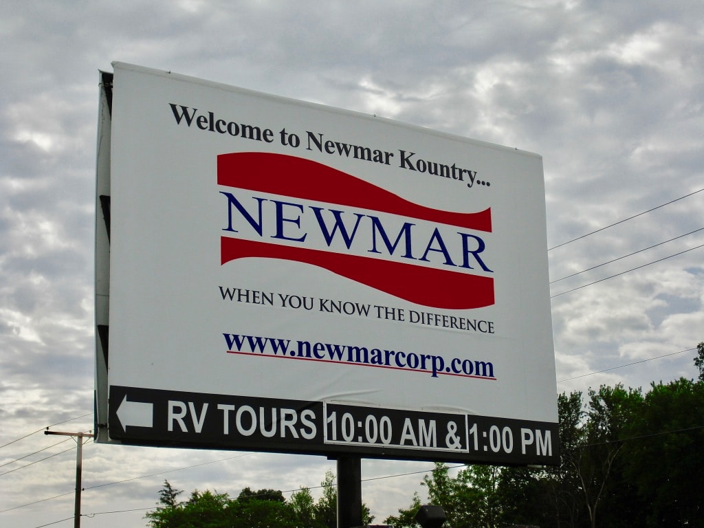 NewMar RV factory owned by Amish in Nappanee IN