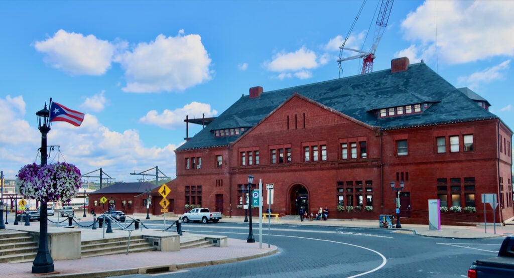 Amtrak train station New London CT