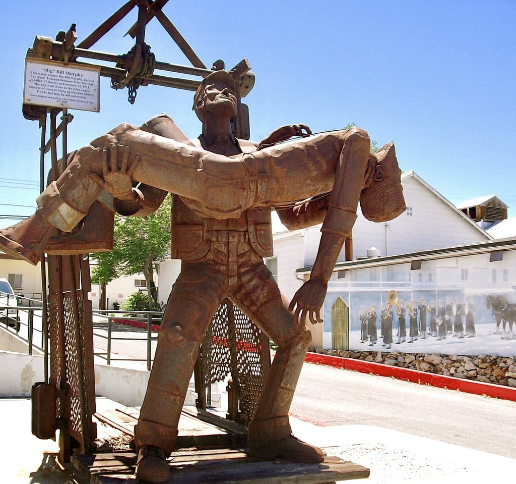 Big Bill Murphy Statue Tonopah NV