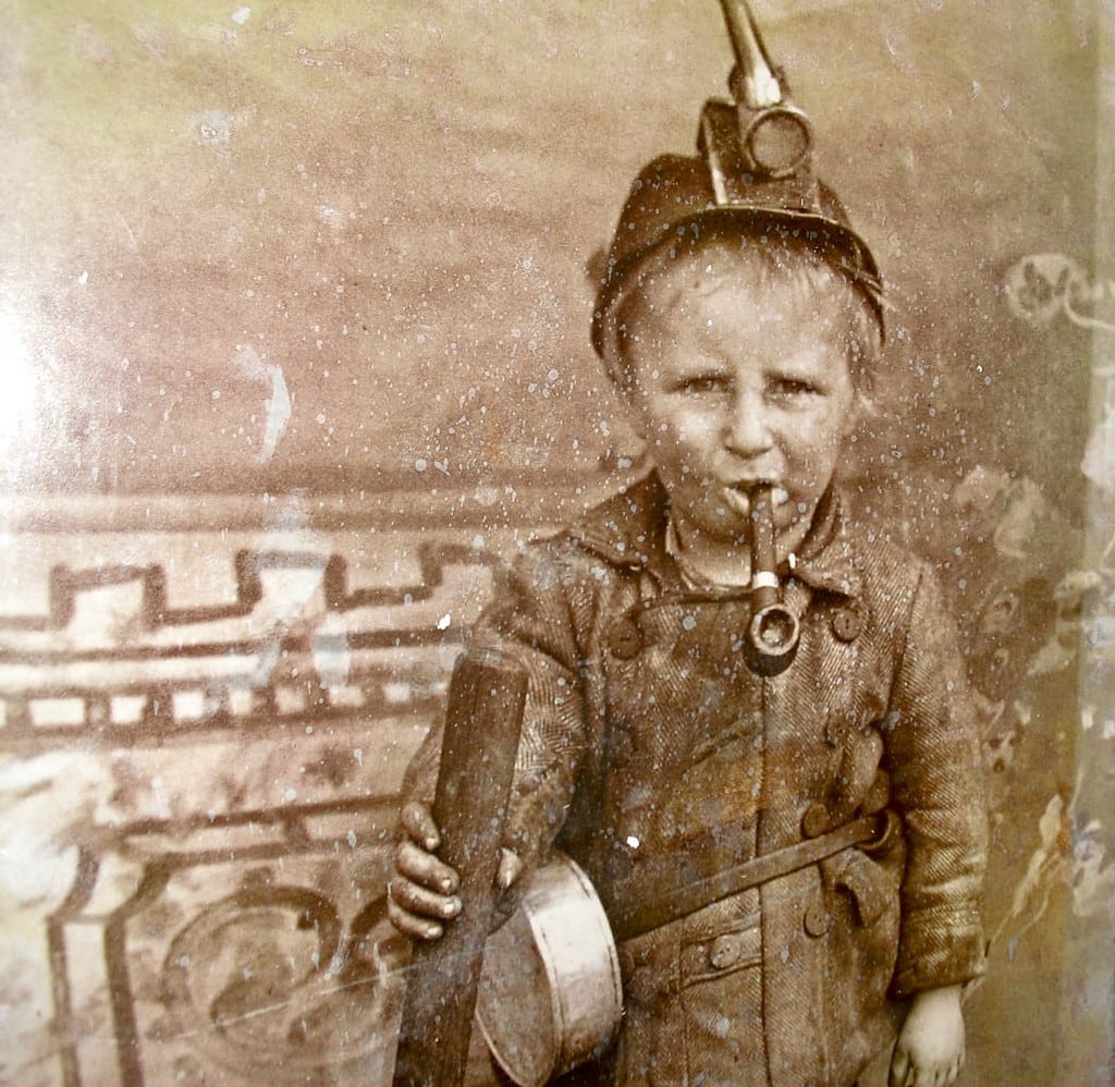 Photo of Child Miner at Helper Mining and Railroad Museum UT