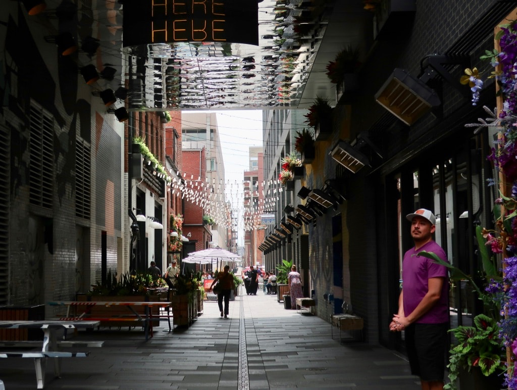 Milk Market Block alley Denver