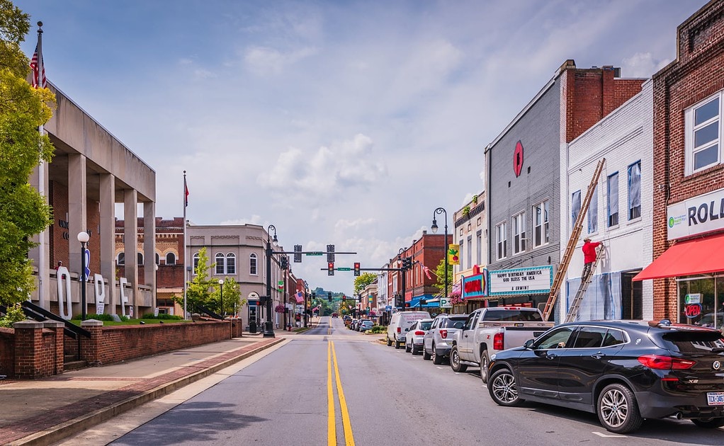 Downtown Erwin, Tennesee