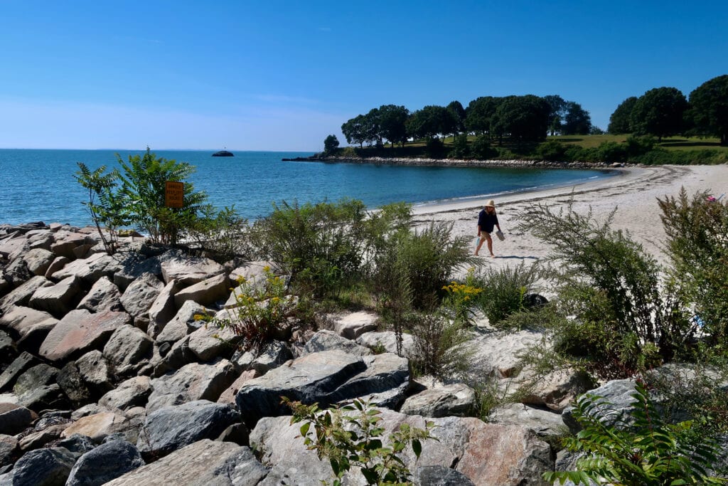Hole in the Wall Beach Niantic CT