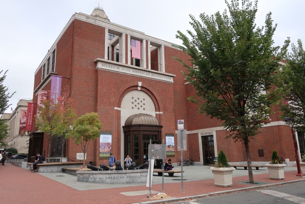 Museum of the American Revolution Philly exterior shot