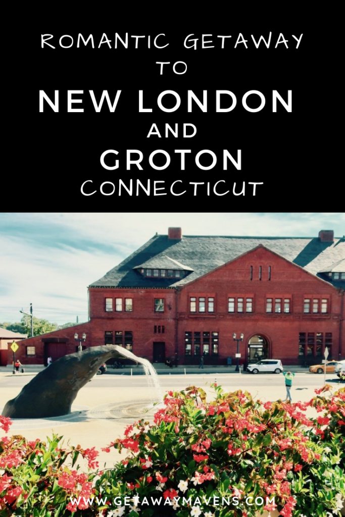 New London Groton CT Getaway Pin