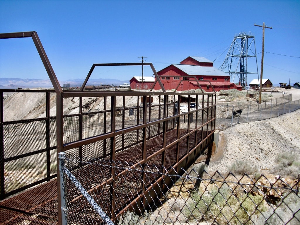 Remnants of the Silver Mining Camp Tonopah NV