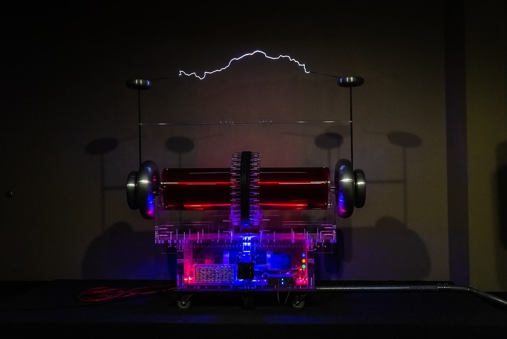 Tesla Coil Musical Light Show