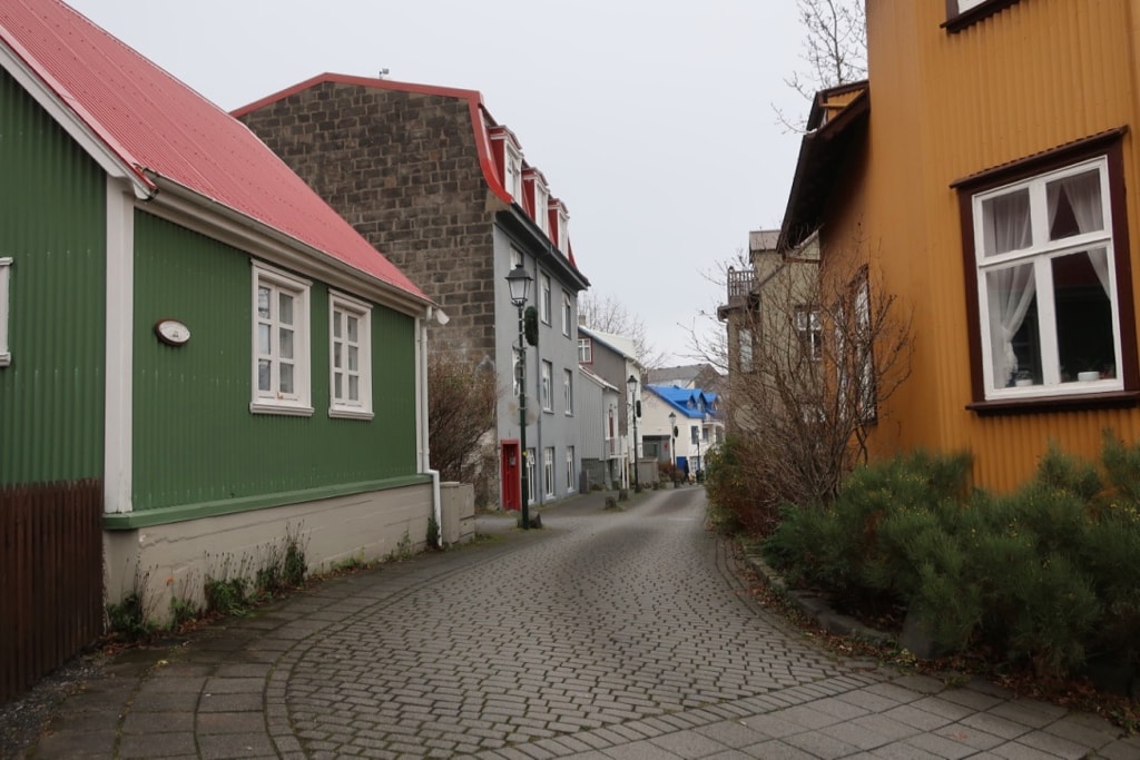 Old hidden Reykjavik neighborhoods