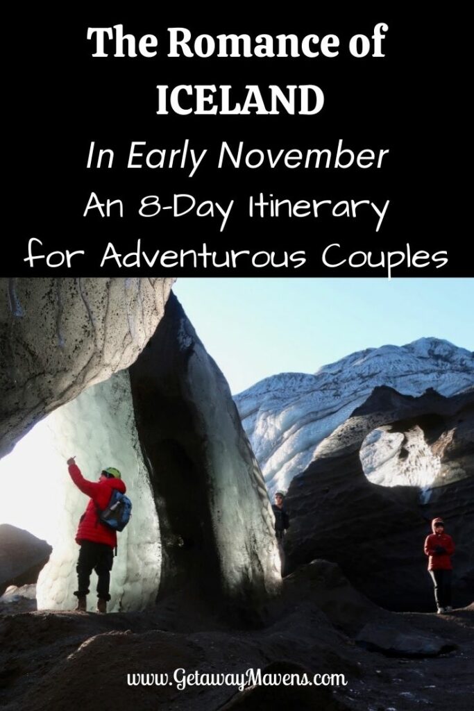 Early November Best 8 day Iceland Itinerary pin