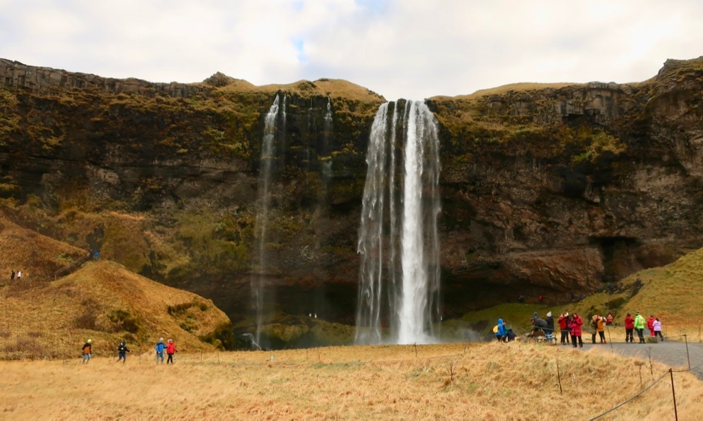 Seljalandsfoss Waterfall Popular Iceland Attraction