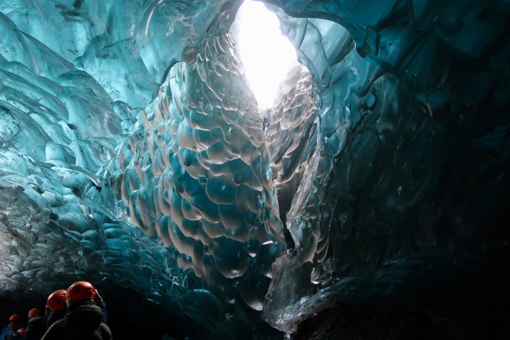 Weird Mother Nature Ice Cave Formation Iceland