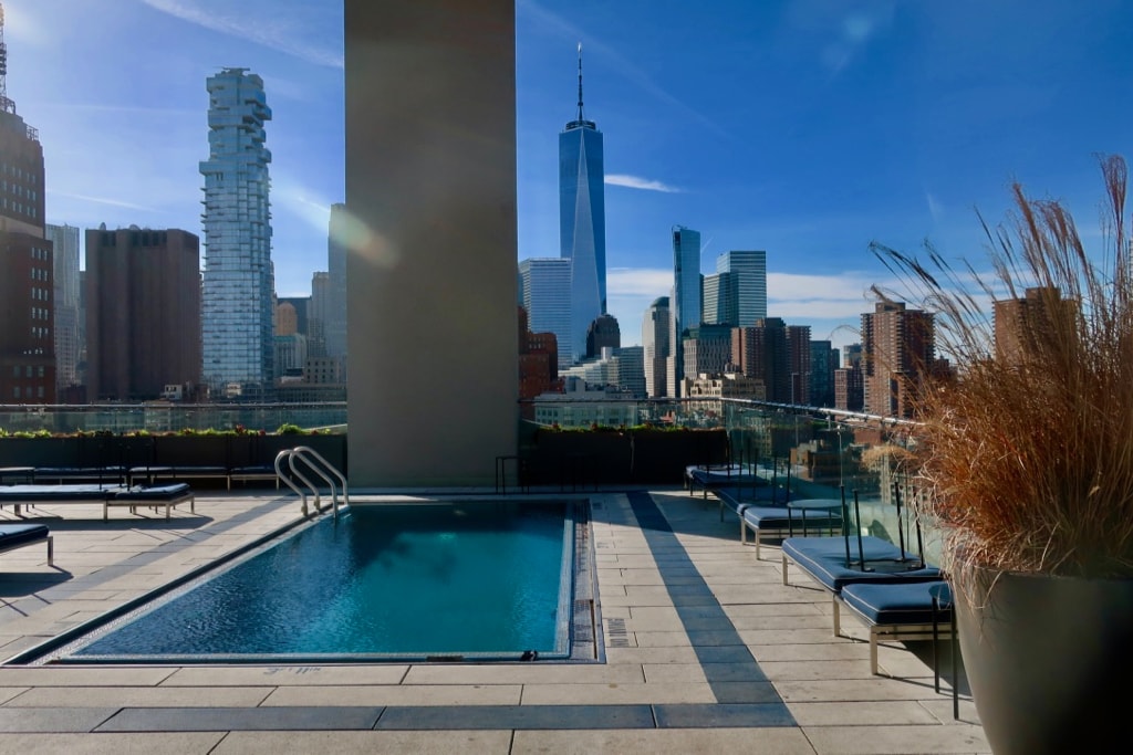 ModernHaus SoHo rooftop pool