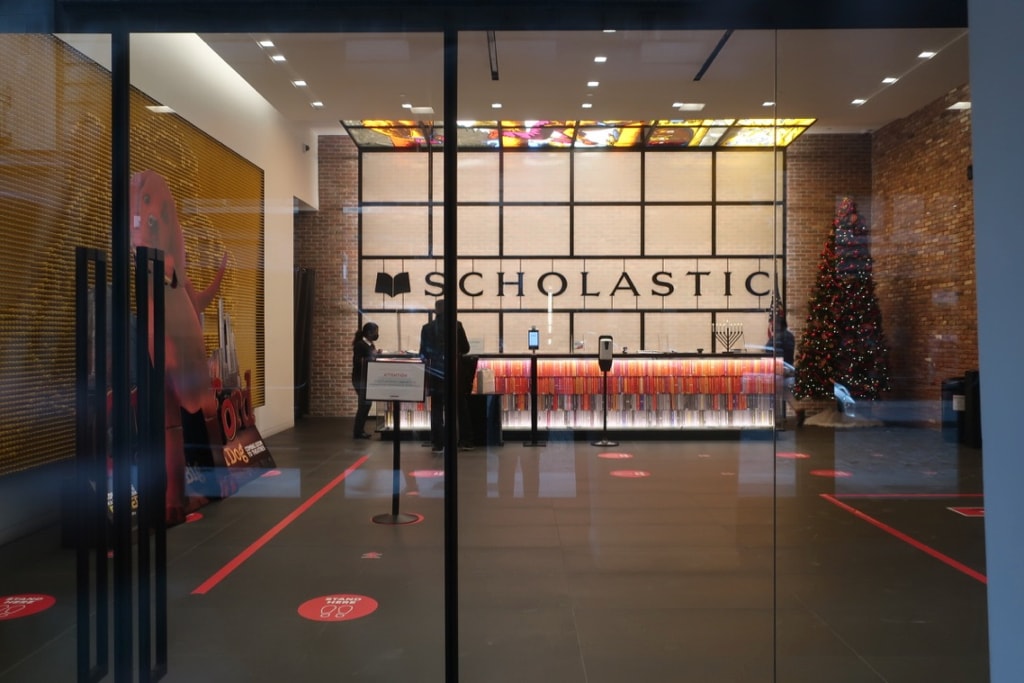 Scholastic Books headquartered in SoHo