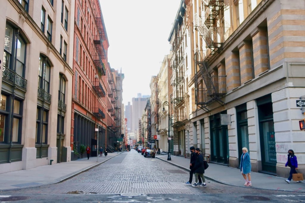 SoHo Cobblestone streets NYC