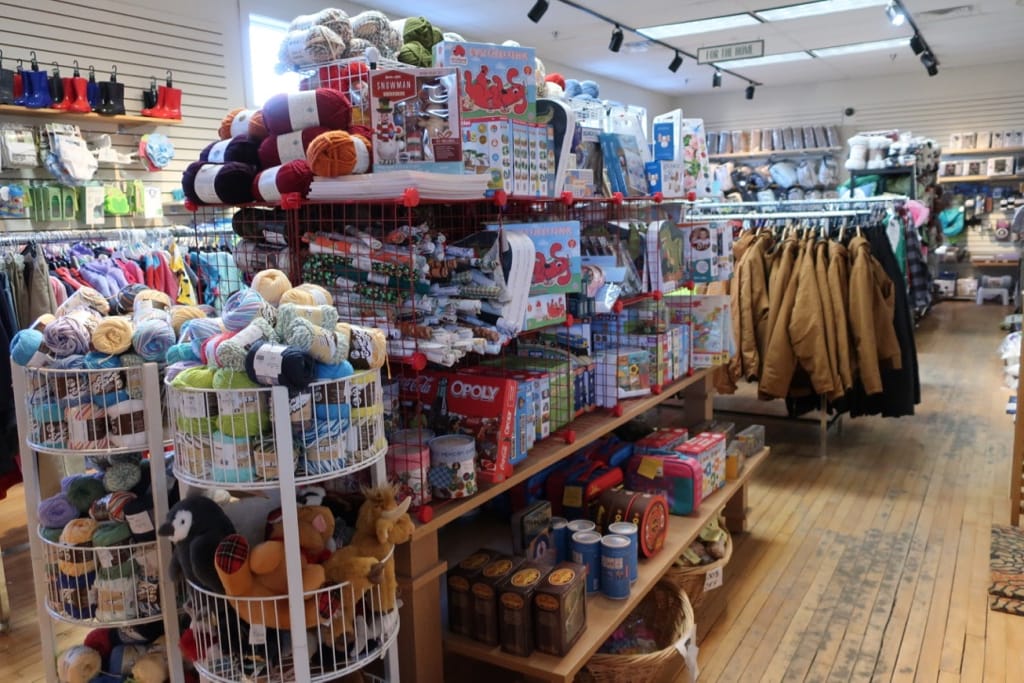 Village Mercantile Interior Saranac Lake