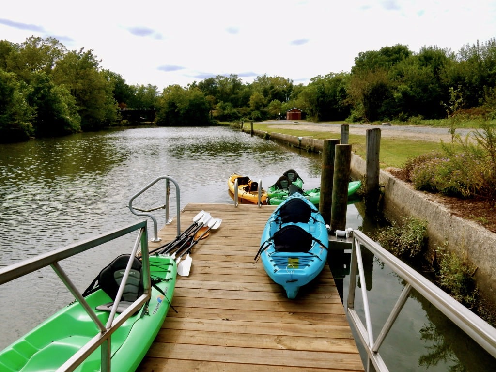 Kayaking on Broad Creek Western Delaware