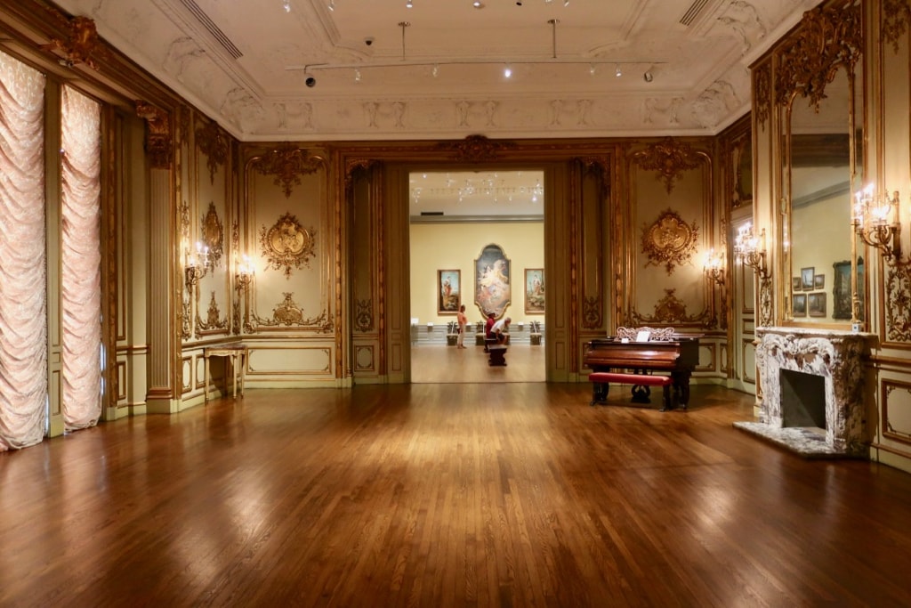 Astor Mansion NYC room at Ringling Art Museum Sarasota FL