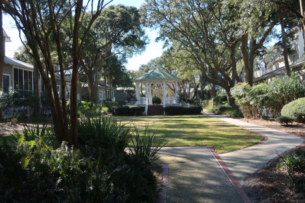 Gazebo neighborhood at Kiawah Island SC