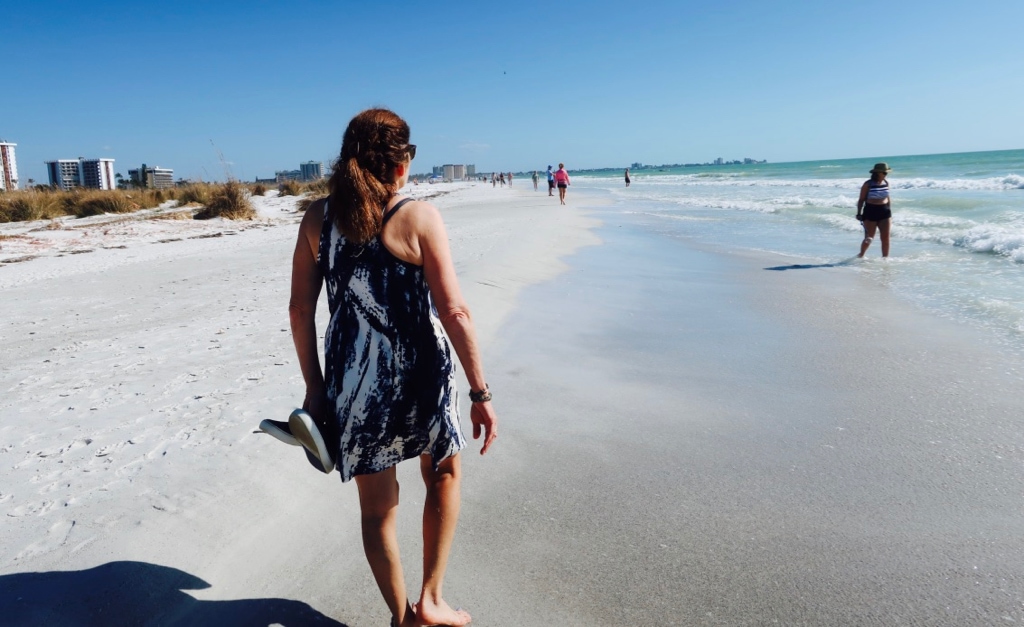 Lido Beach white sands Sarasota FL