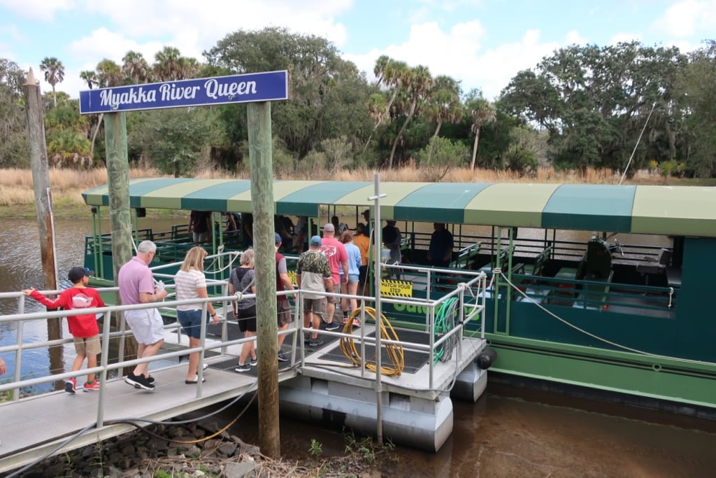Myakka River Queen tour boat 